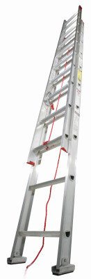Werner 24 Ft. Aluminum Extension Ladder with 200 Lb. Load Capacity Type III Duty Rating