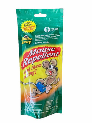 Shake-Away Mouse Repellent 6 Pack