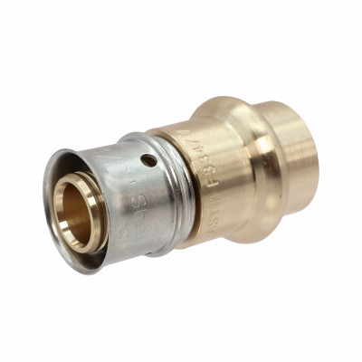 SharkBite 1/2"x1/2" CU Press Brass Adapter