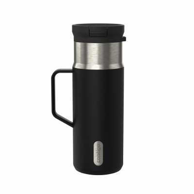 Contigo SnapSeal 18 oz Leakproof Stainless Steel Water Bottle with Side Handle