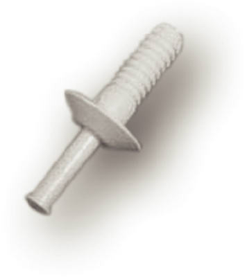 Nylon Drive Rivets, Almond, 3/4 In., 50-Pk.