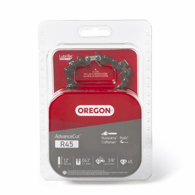 Oregon AdvanceCut 12 In. 45-Link 0.043 In. ga Chainsaw Chain