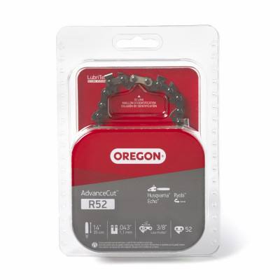 Oregon AdvanceCut 14 In. 52-Link 0.043 In. ga Chainsaw Chain