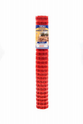 Tenax Guardian 4 Ft. H. x 100 Ft. L. Polyethylene Safety Fence, Orange