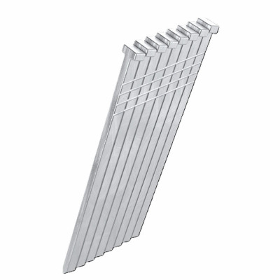 GRAF112 PAS-ANGLE FINISH 1-1/2" X 16GA GALV 2M