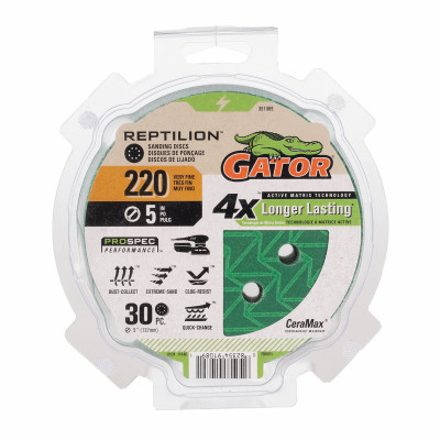 30PK 5"220G Sand Disc