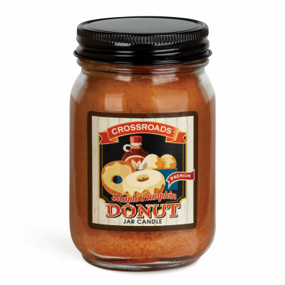 12oz Pint Candle-Maple Pumpkin Donut