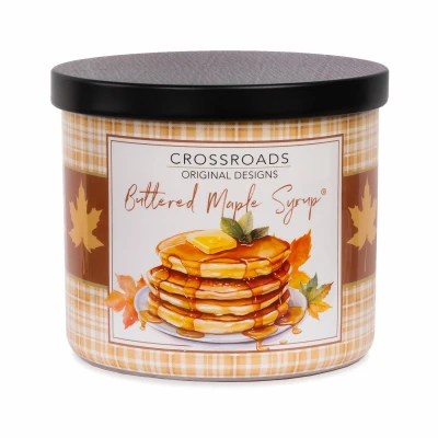 15oz Wrapped Candle-Buttered Maple Syrup