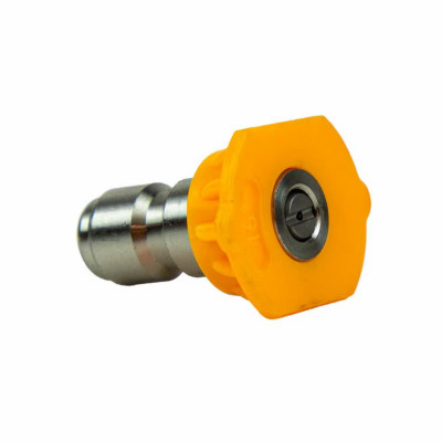 Forney 3.0mm 15 Degree Yellow High-Pressure Pressure Washer Spray Tip