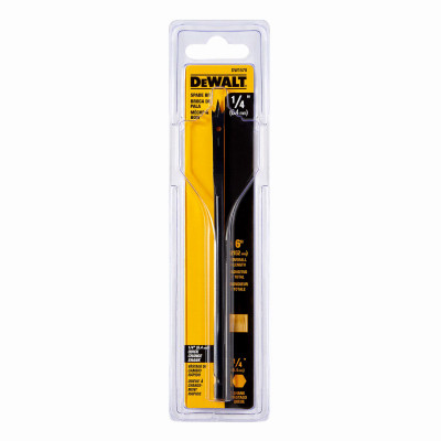 DeWalt 1/4IN X 6IN WOOD BORING SPADE BIT