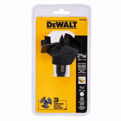 DEWALT 2-9/16-in. Heavy-duty self-feed bit