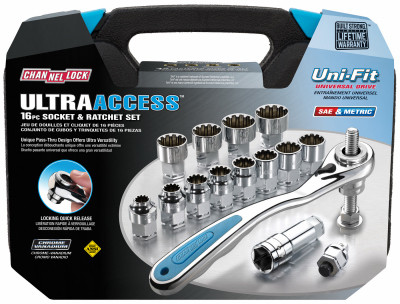 16pc Ultra Access Socket Set