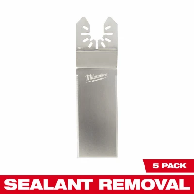 Open-Lok Mushroom Sealant Scraper Blade for Oscillating Multi-Tool, 5-Pk.