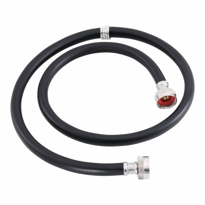 Eastman Black PVC Washing Machine Hose - 3/4 In. FHT x 3/4 In. FHT x 4Ft. - L