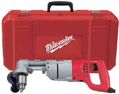 Variable Speed Right-Angle Drill, 7-Amp Motor, 1/2 In.