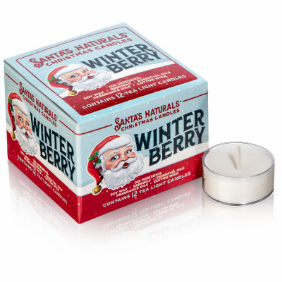 WINTERBERRY TEALIGHTS