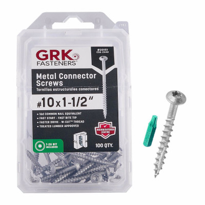 GRK MCS 10x1-1/2 100PK structural screw