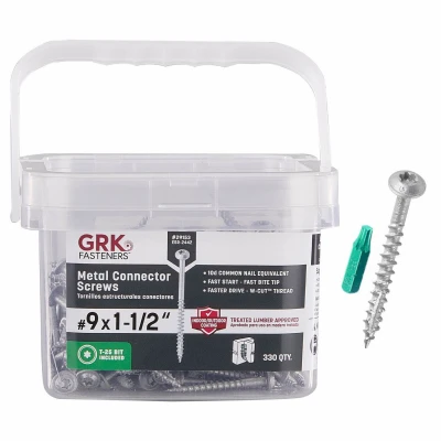 GRK MCS 9x1-1/2 330PK structural screw