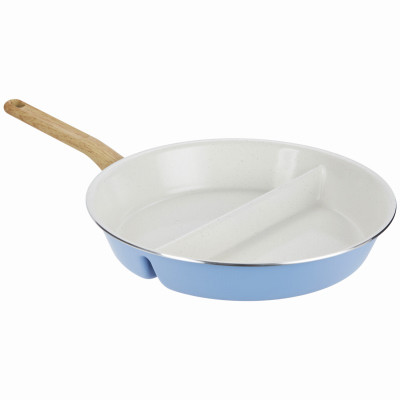 Good Cook Healthy Ceramic 12" Divided Fry Pan