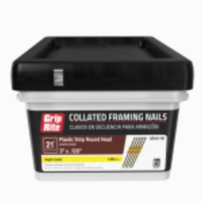 Grip-Rite 3 in. x .120 in. Framing Nails 1000 count