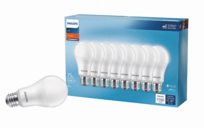 8PK 75W A19 SW T20 Bulb