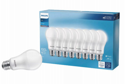 8P 100W A19 DL LED Bulb