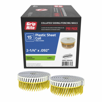 GRPC7R92HG 15O PLAS SHEET 2-1/4X.092 HG RING 4.8M