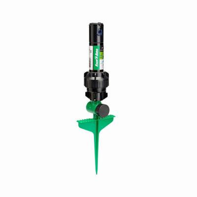 Rain Bird 42SA GEAR DRIVE SHRUB ROTOR ON POWDER COATED GREEN SPIKE (6 pieces)