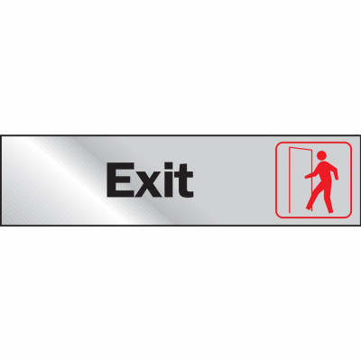 2"x8" Exit Sign (10 pieces)