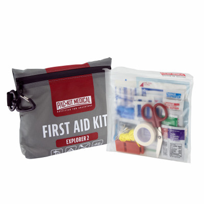 Medium Explorer Watertight First Aid Kit, 76 Pieces