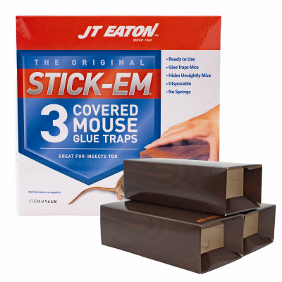 COVERED GLUE TRAP