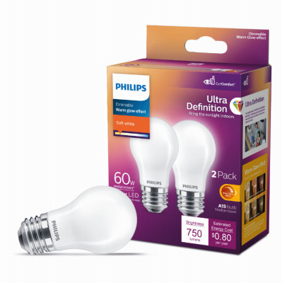 2PK 60WA15ULDEF LED