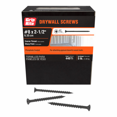 5LB #8X2-1/2" DW SCREW