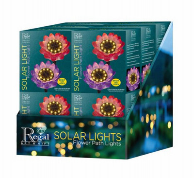 SOLAR FLOWER STAKE (12 pieces)