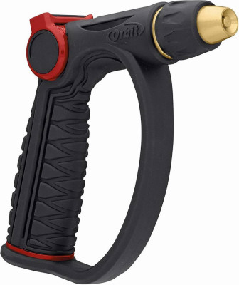 Orbit Pro Flo Metal Pistol Nozzle, Black
