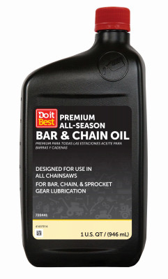 Premium All-Season Bar and Chain oil, quart
