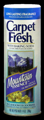 Rug & Room Deodorizer Powder, Mountain Essence, 14 oz.