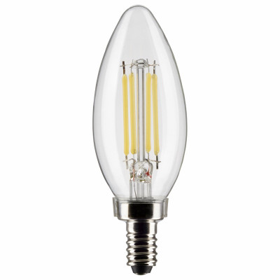 2PK 5.5W LED CAND Bulb