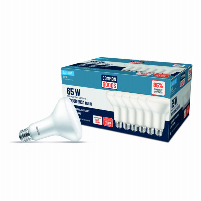 6PK 65W BR30DL LED BULB
