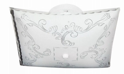Canarm 12 In. White Incandescent Flush Mount Ceiling Light Fixture