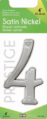 4" SN NUMBER 4