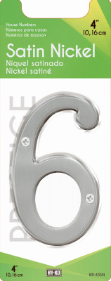 4" SN NUMBER 6