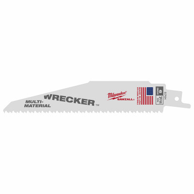 The Wrecker Reciprocating Saw Blades, 6 In., 7/11 TPI, 5-Pk.