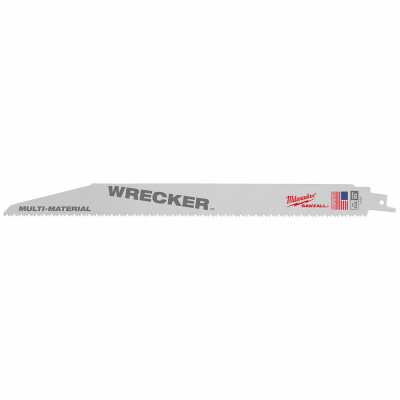 The Wrecker Reciprocating Saw Blades, 12 In., 7/11 TPI, 5-Pk.