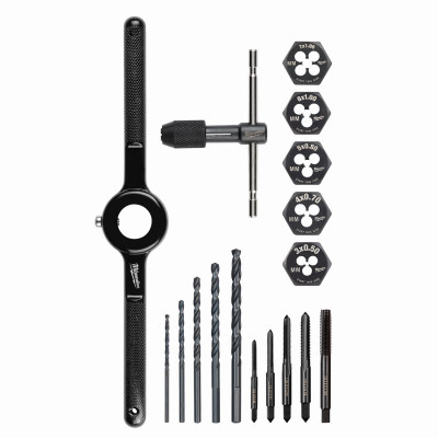 17PC Met Tap & Die Set