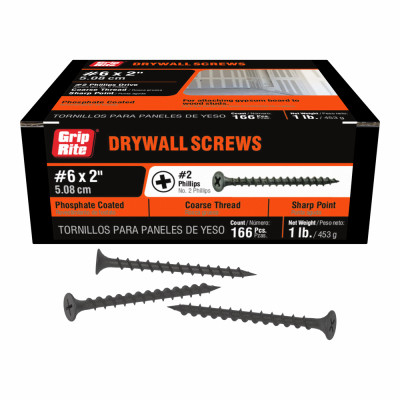 LB 6X2" COARSE DW SCREW