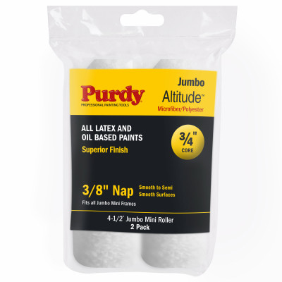 Purdy  Altitude™ Jumbo Mini Roller Cover, 4-1/2 in. x 3/8 in., 2 count
