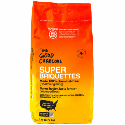 6LB CHARCOAL BRIQUETTES
