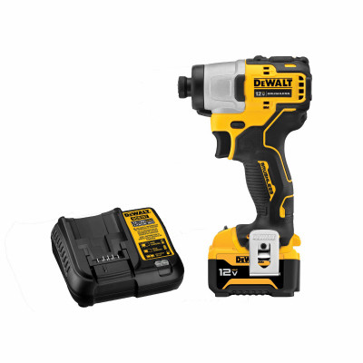 12V MAX* XTREME Cordless Brushless 1/4 in. Impact Driver Drill Kit 5Ah Battery Kit With Charger