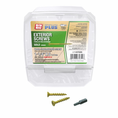 5LB 1-1/4 STAR EXT SCREW